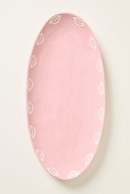 Vida Icon Stoneware Platter: Valentine's Day Edition