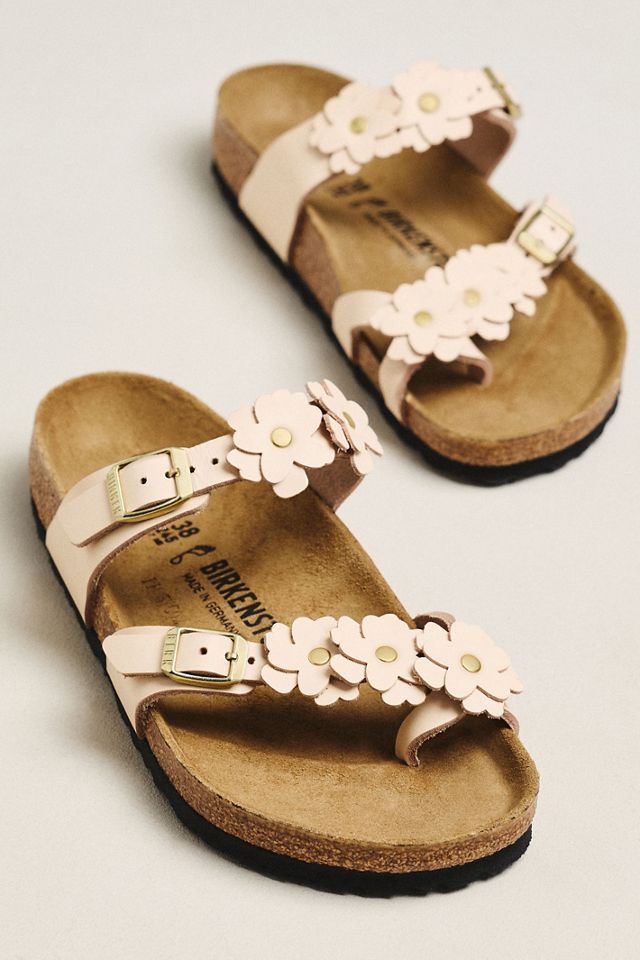 Birkenstock Mayari Flower Slide Sandals #1
