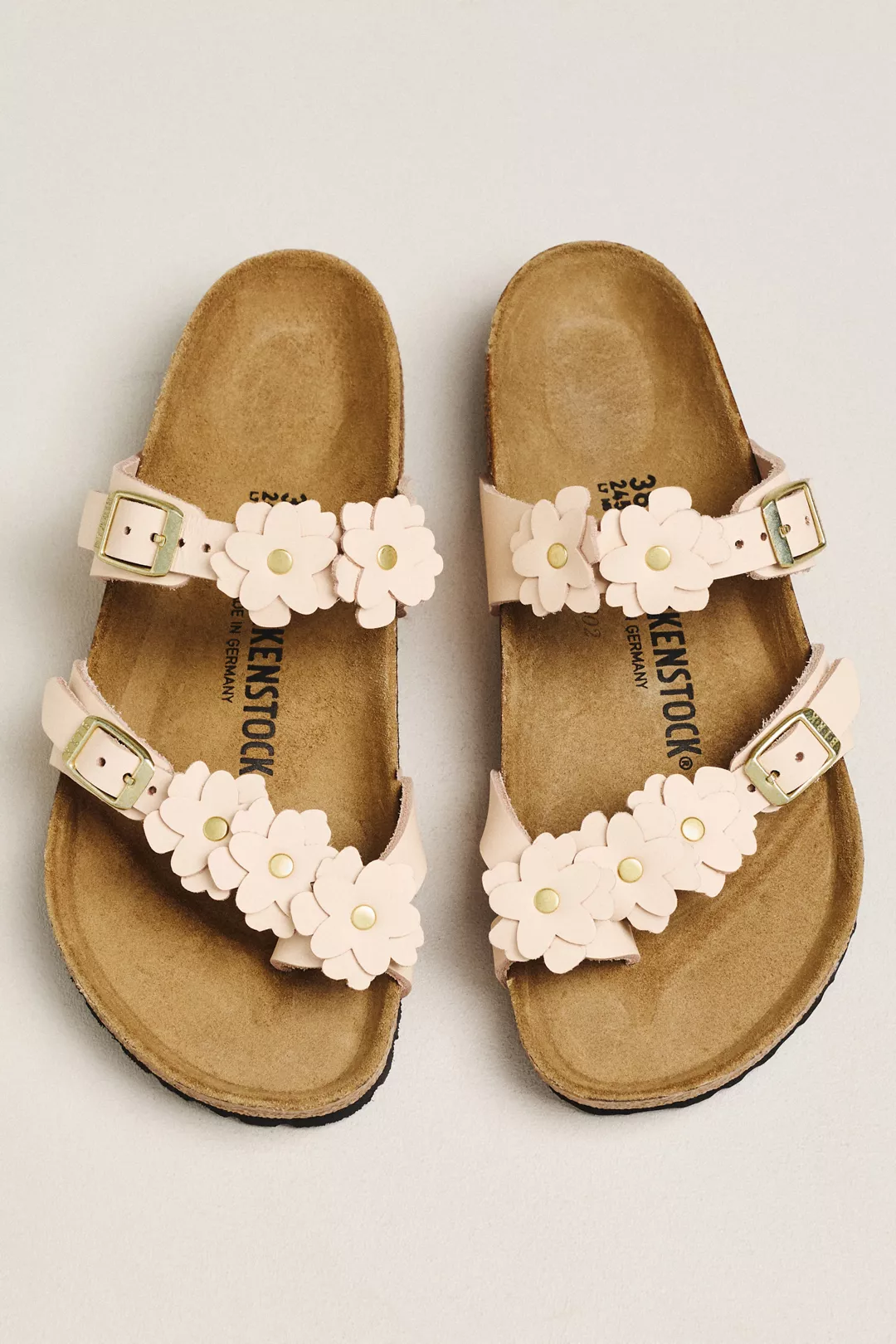 Birkenstock Mayari flower slide sandals