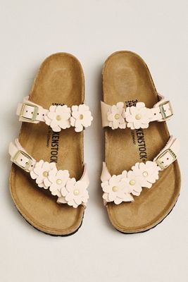 Birkenstock Mayari Flower Slide Sandals