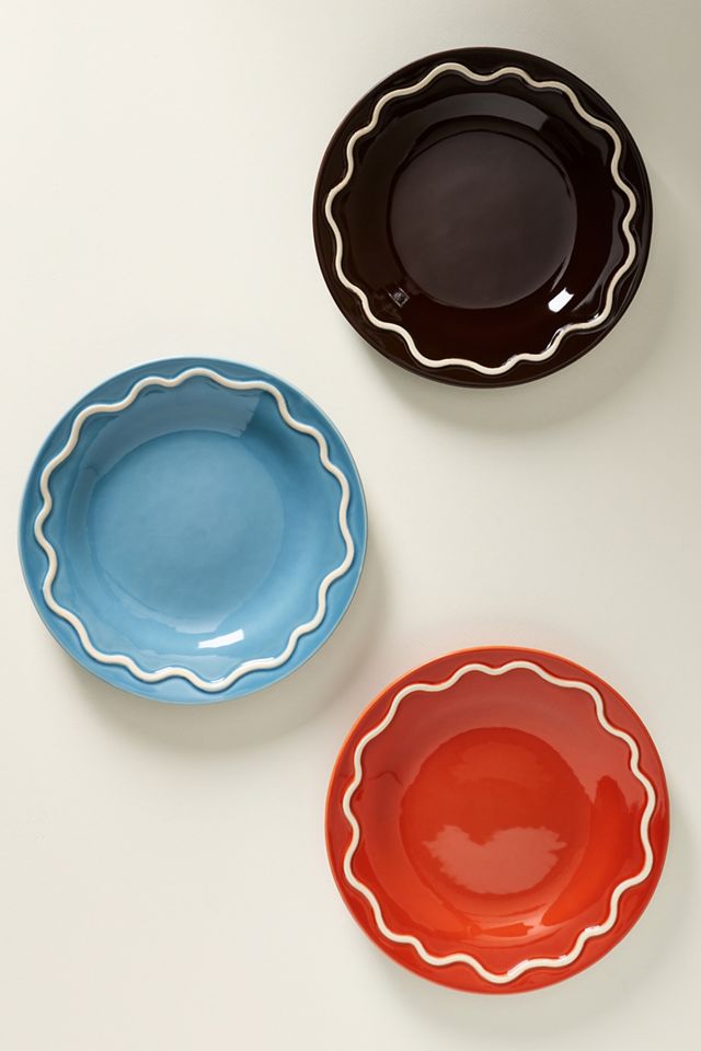 Lucie Portuguese Stoneware Dinner Plates, Set of 4 #2