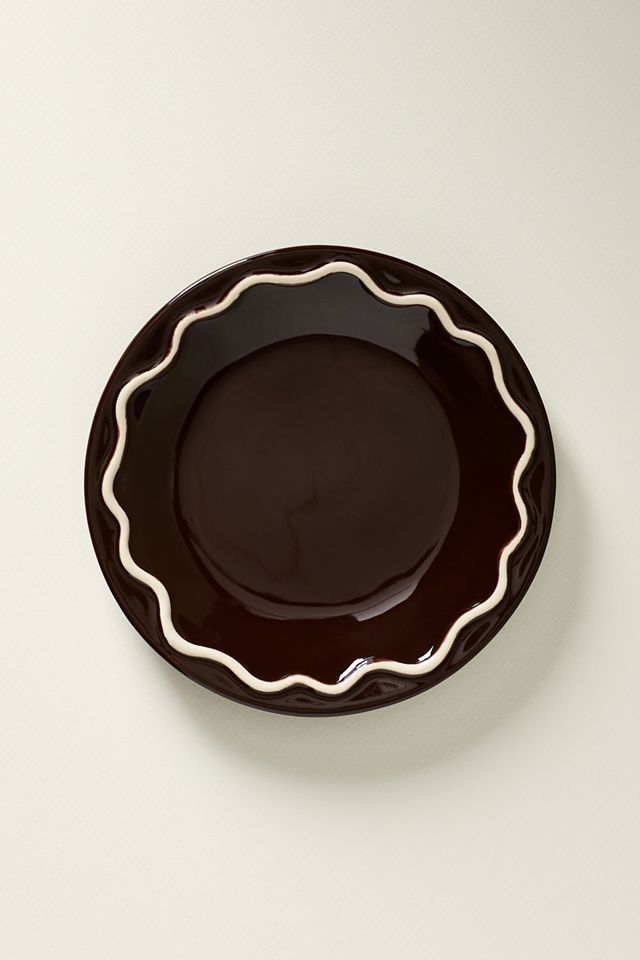 Platos para Postre Lucie de Cerámica Portuguesa, Juego de 4 #1