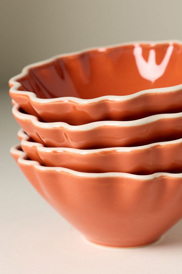 Lucie Portuguese Stoneware Bowl, Set of 4 #3