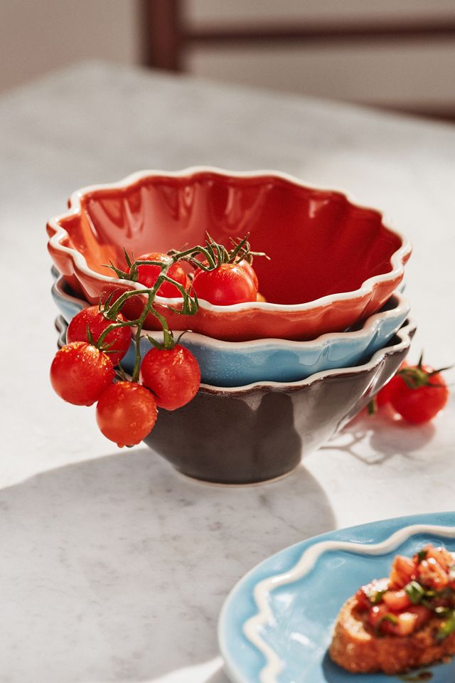 Lucie Portuguese Stoneware Bowls, Set of 4 #5