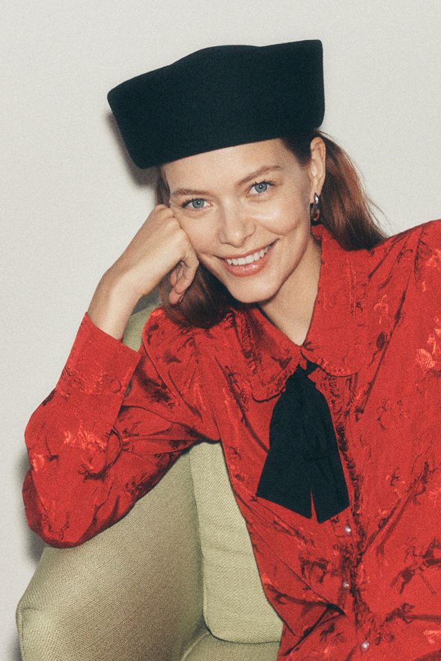 Van Palma Wool Felt Pillbox Hat #4