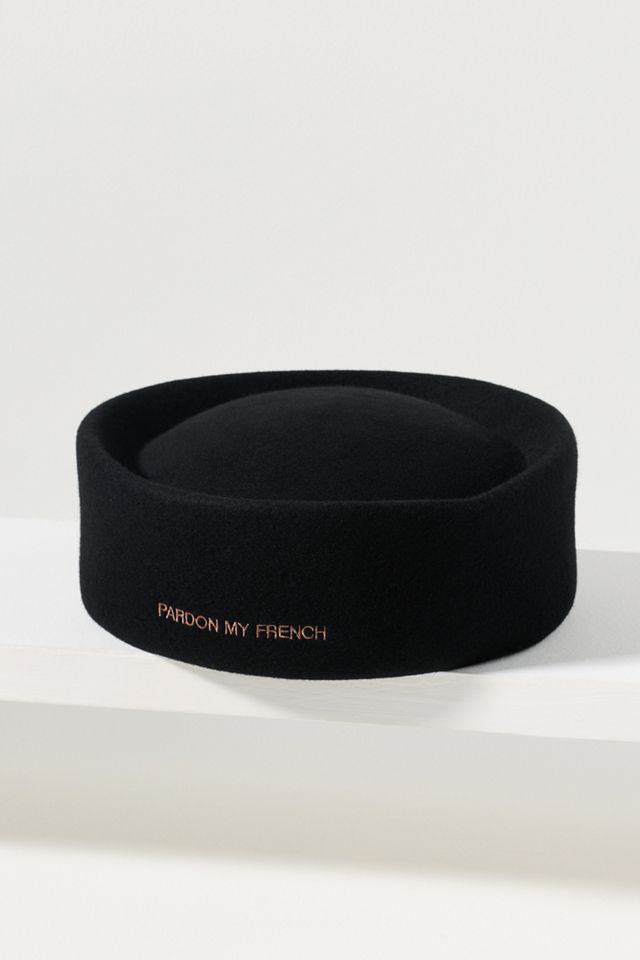 Van Palma Wool Felt Pillbox Hat #2