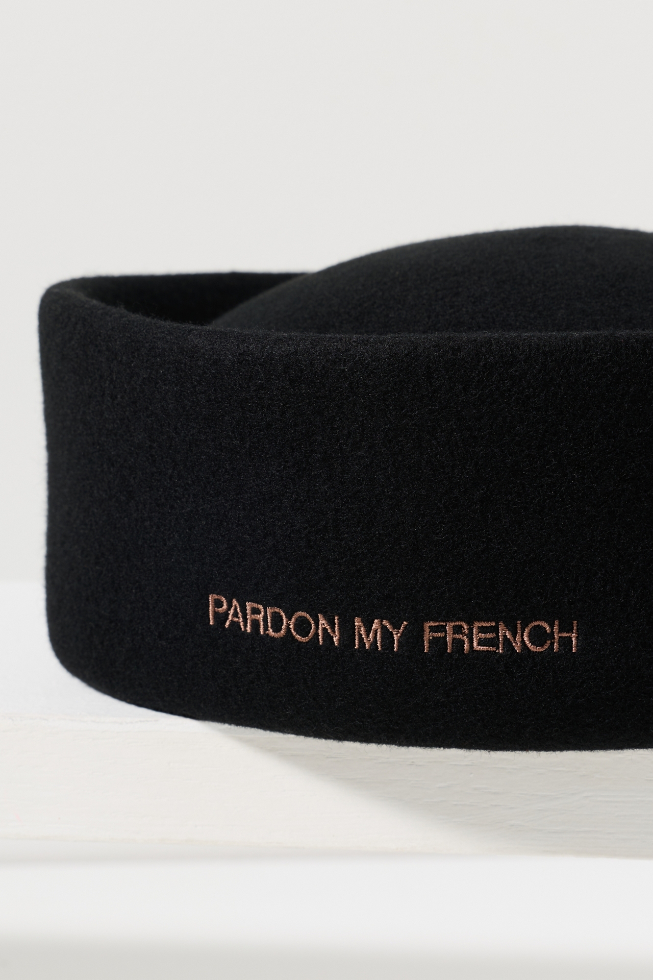 Van Palma Wool Felt Pillbox Hat