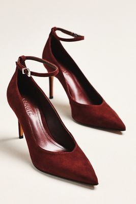 Schutz Mia Ankle-Strap Heels