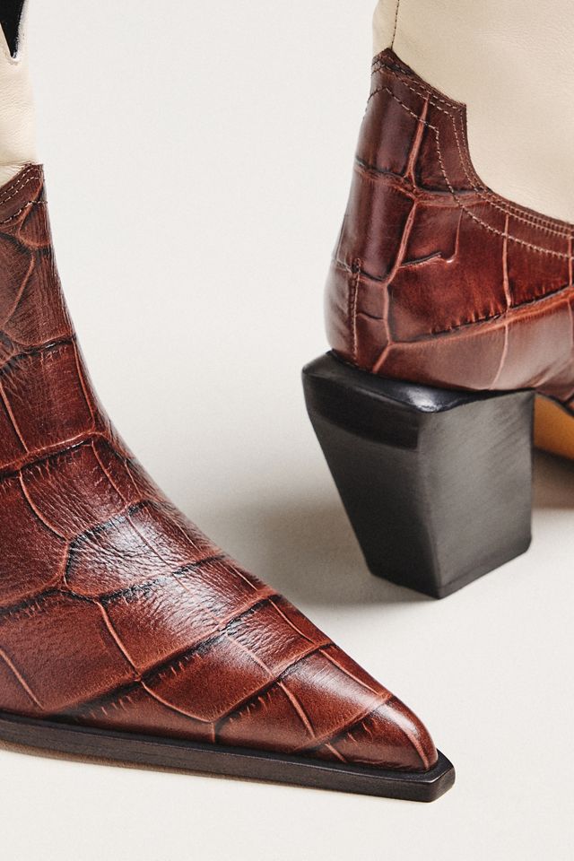 Schutz Memphis Western Ankle Boots #2