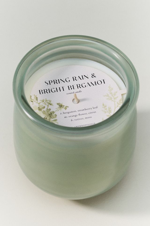 Honeypot Woody Spring Rain & Bright Bergamot Glass Candle #2