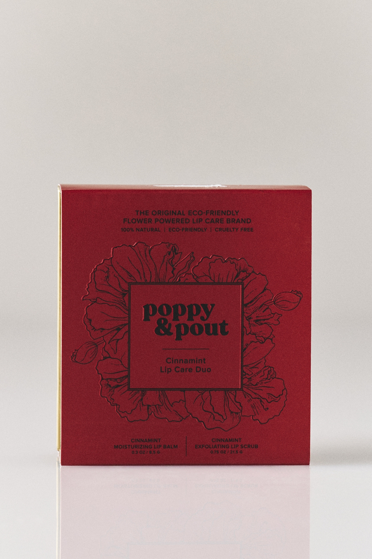 Poppy & Pout Cinnamon Lip Care Duo