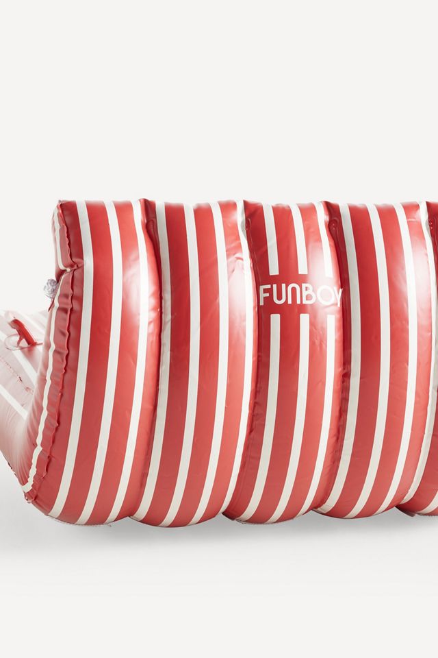 FUNBOY Inflatable Cardigan Toboggan Sled