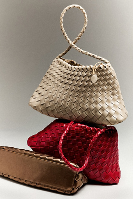Calla Woven Shoulder Bag