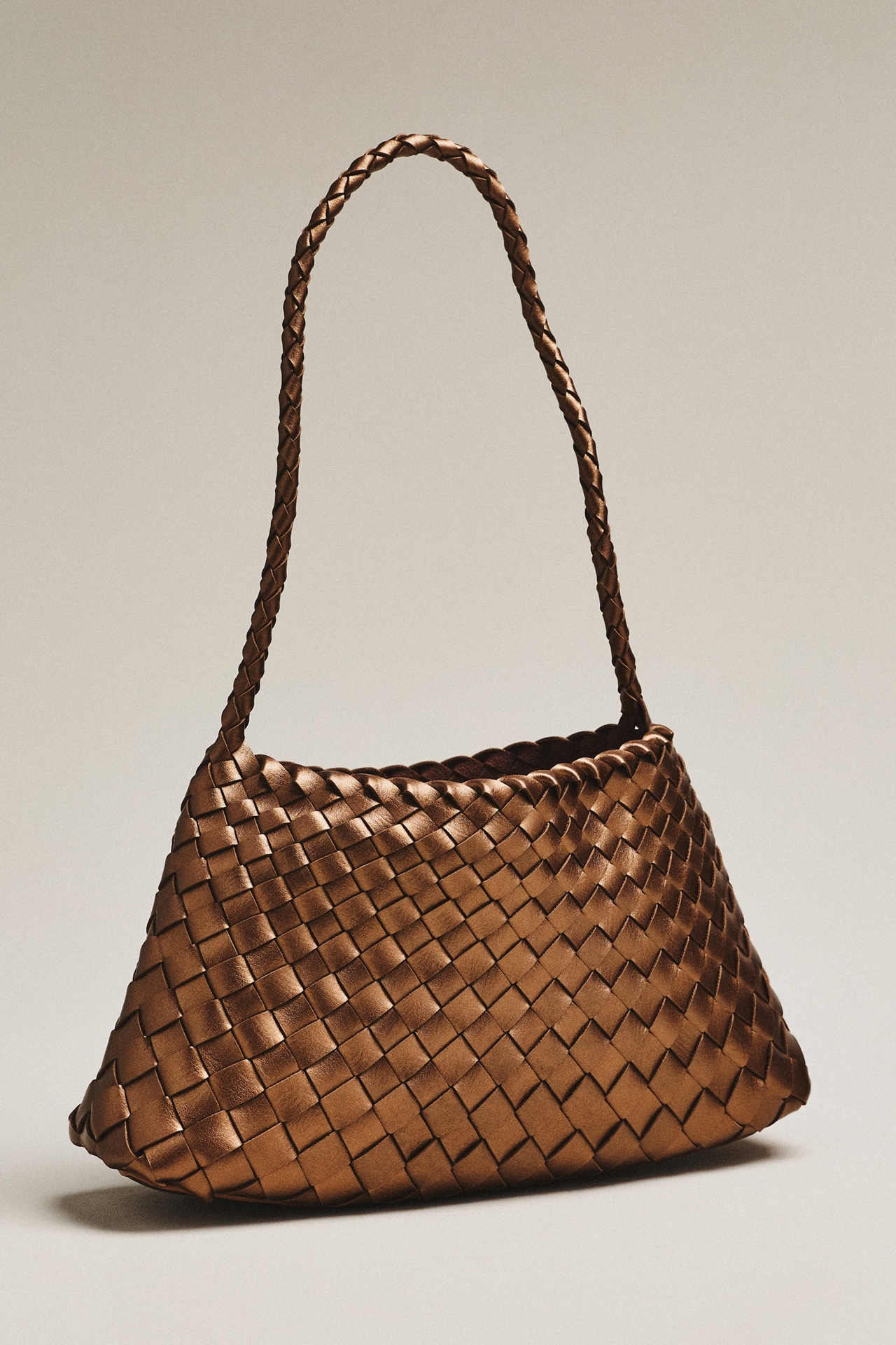 Calla Woven Shoulder Bag