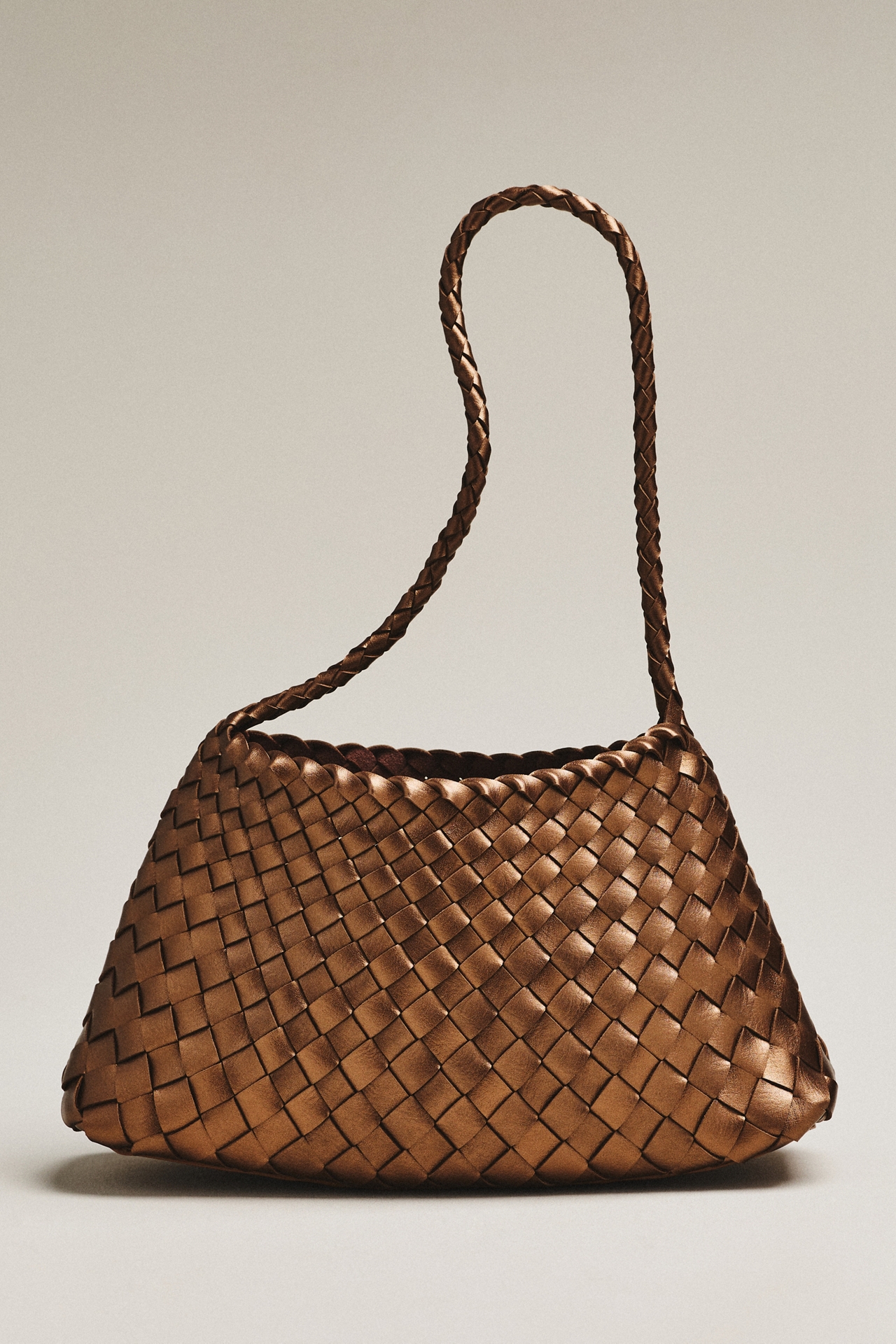 Calla Woven Shoulder Bag