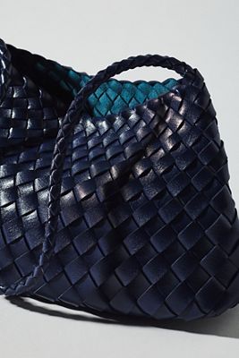 By Anthropologie Calla Woven Shoulder Bag