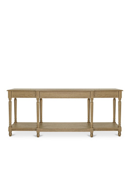 Anthropologie Martha Oak Console Table