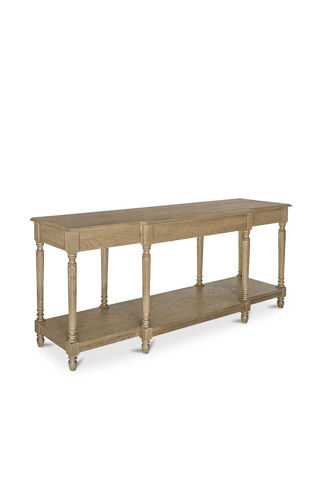 Martha Oak Console Table #1