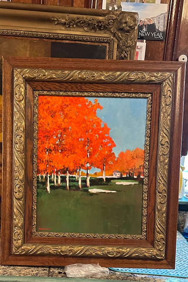 ClassicalSource Autumnal Framed Art #1
