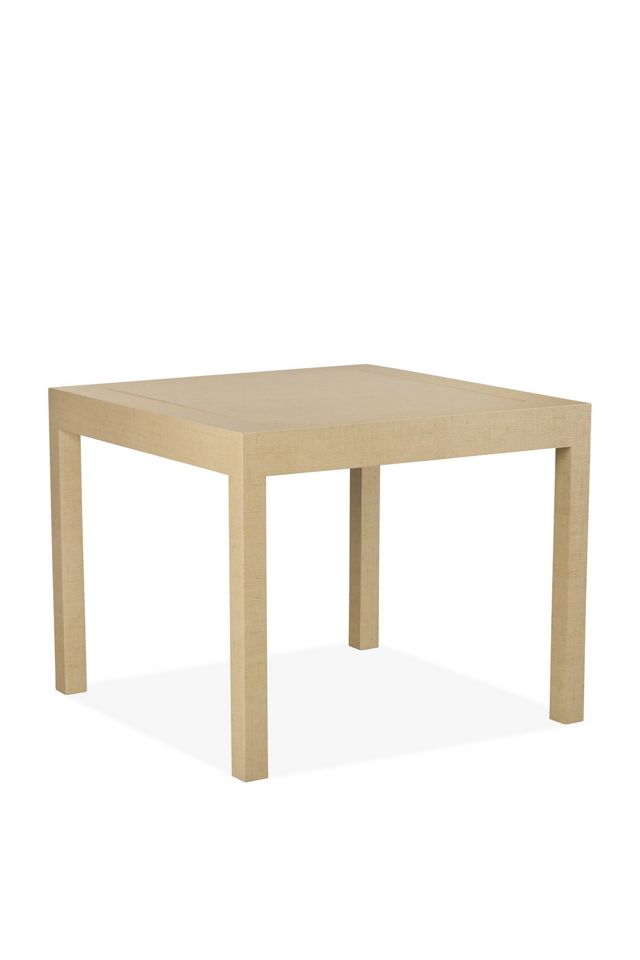 Linen and Wood Game Table #1