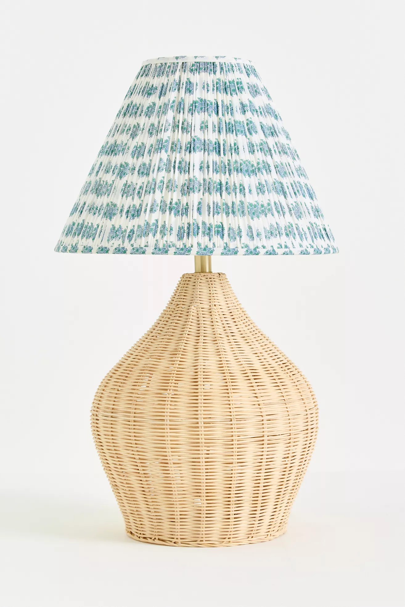 Brown Wicker Lamp Base - thumbnail 4