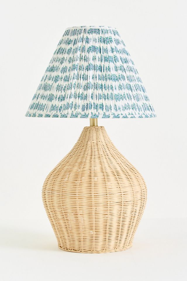 Brown Wicker Lamp Base #3