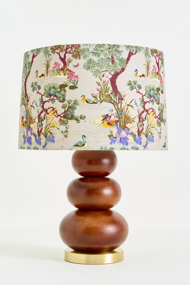 Stacked Wood Lamp Base #2