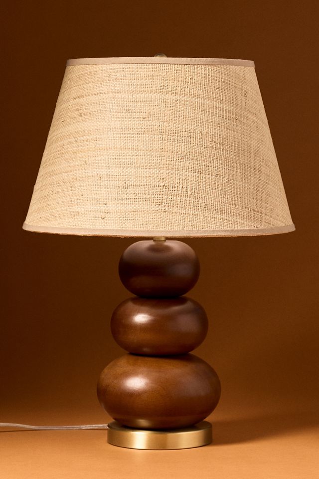 Stacked Wood Lamp Base #5
