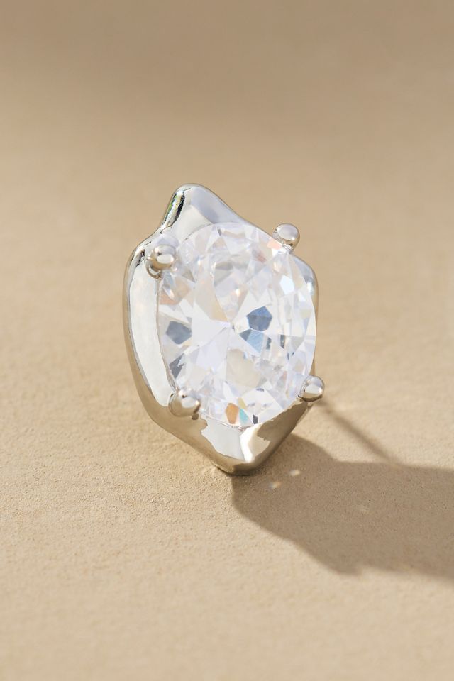 Crystal Post Earrings #1