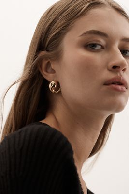 Sculptural Post Earrings