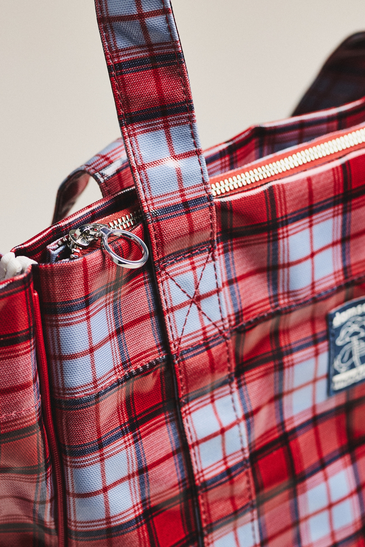 Damson Madder Blue Fog Tote Bag