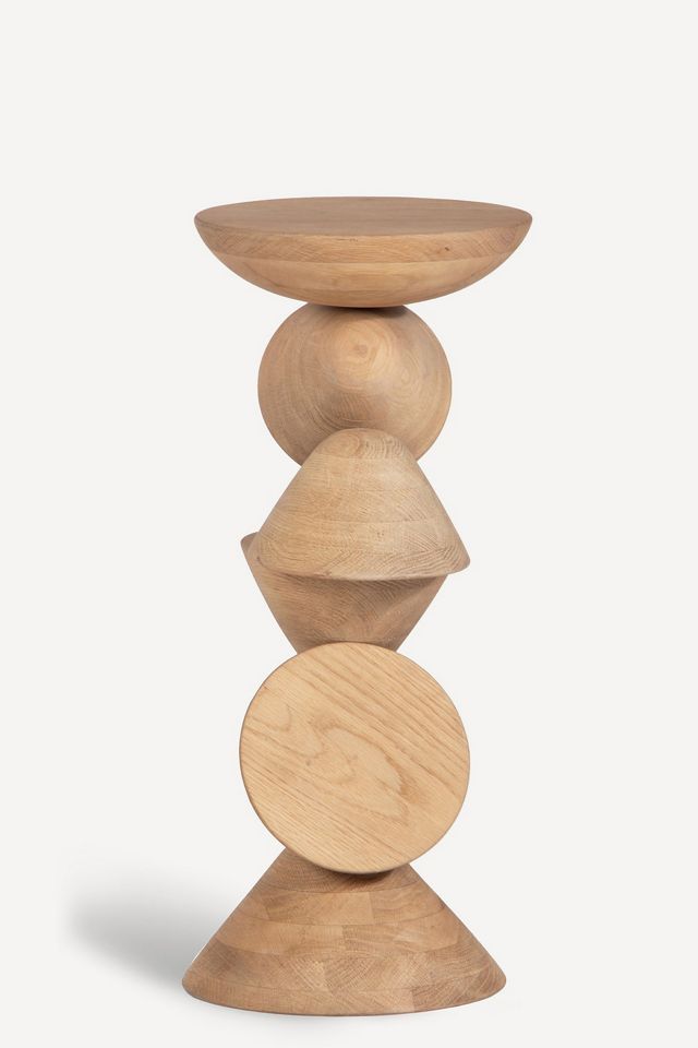 Mound Oak Drink Table #2