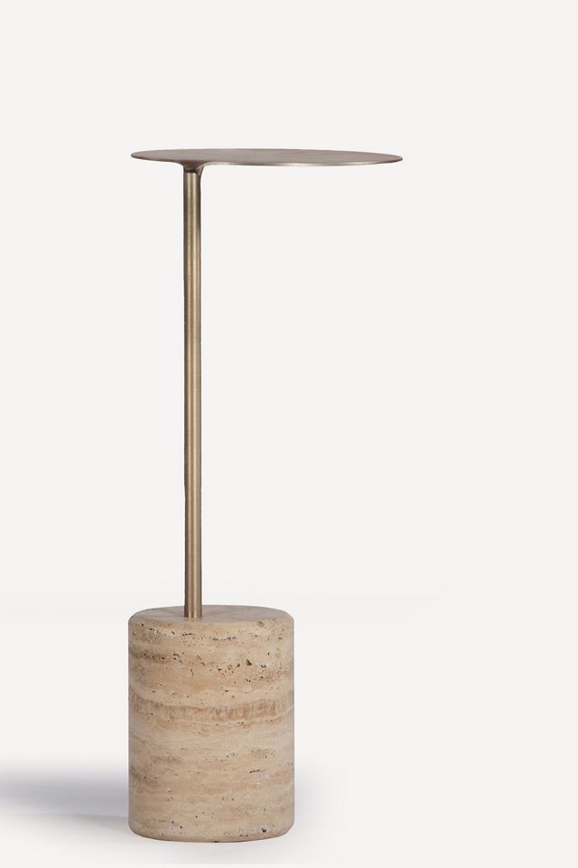Lily Brass Drink Table #3