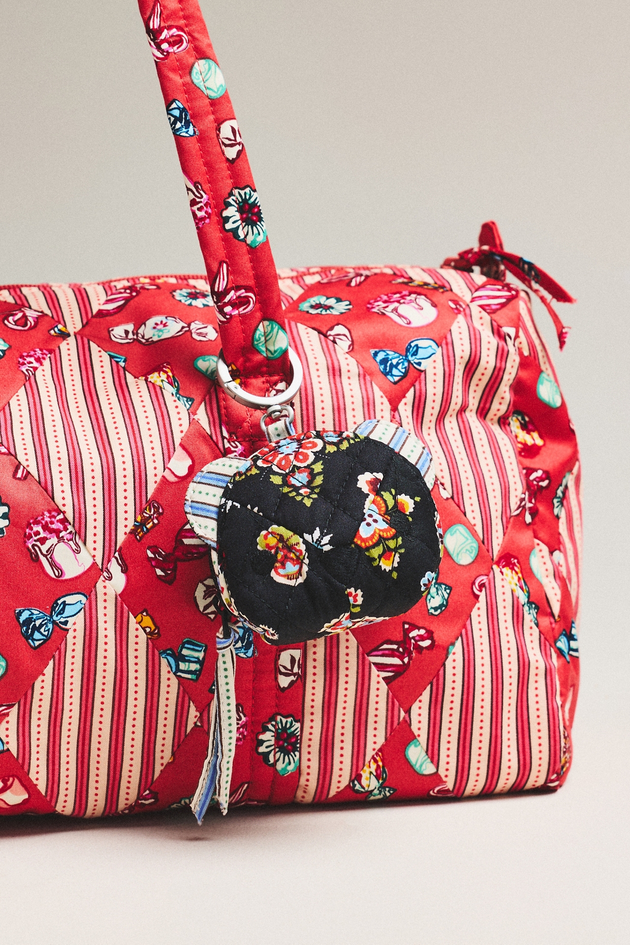 Vera Bradley x Anthropologie Classic Mini Bear Bag Charm