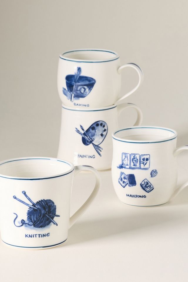 Tasses en grès Hobby Molly Hatch #1
