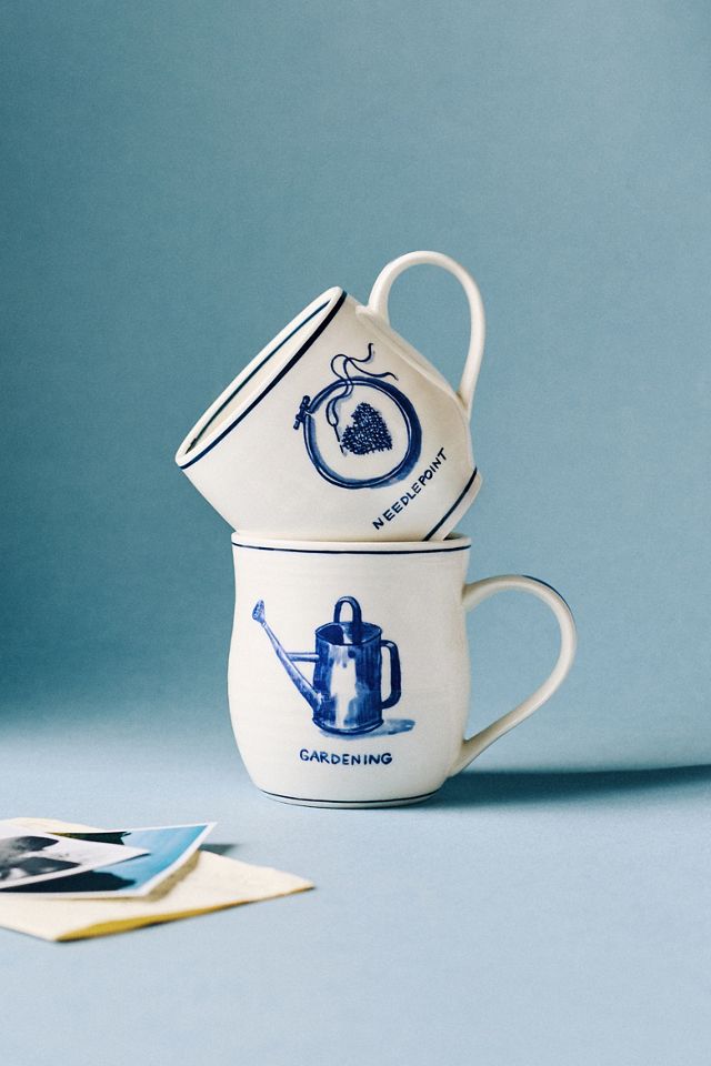 Molly Hatch Hobby Stoneware Mugs #1