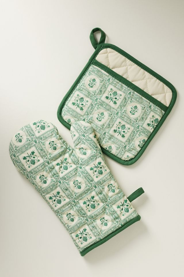 Rifle Paper Co. Artichoke Oven Mitt #1