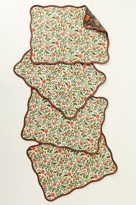 Benedita Bow Cotton Embroidered Placemat