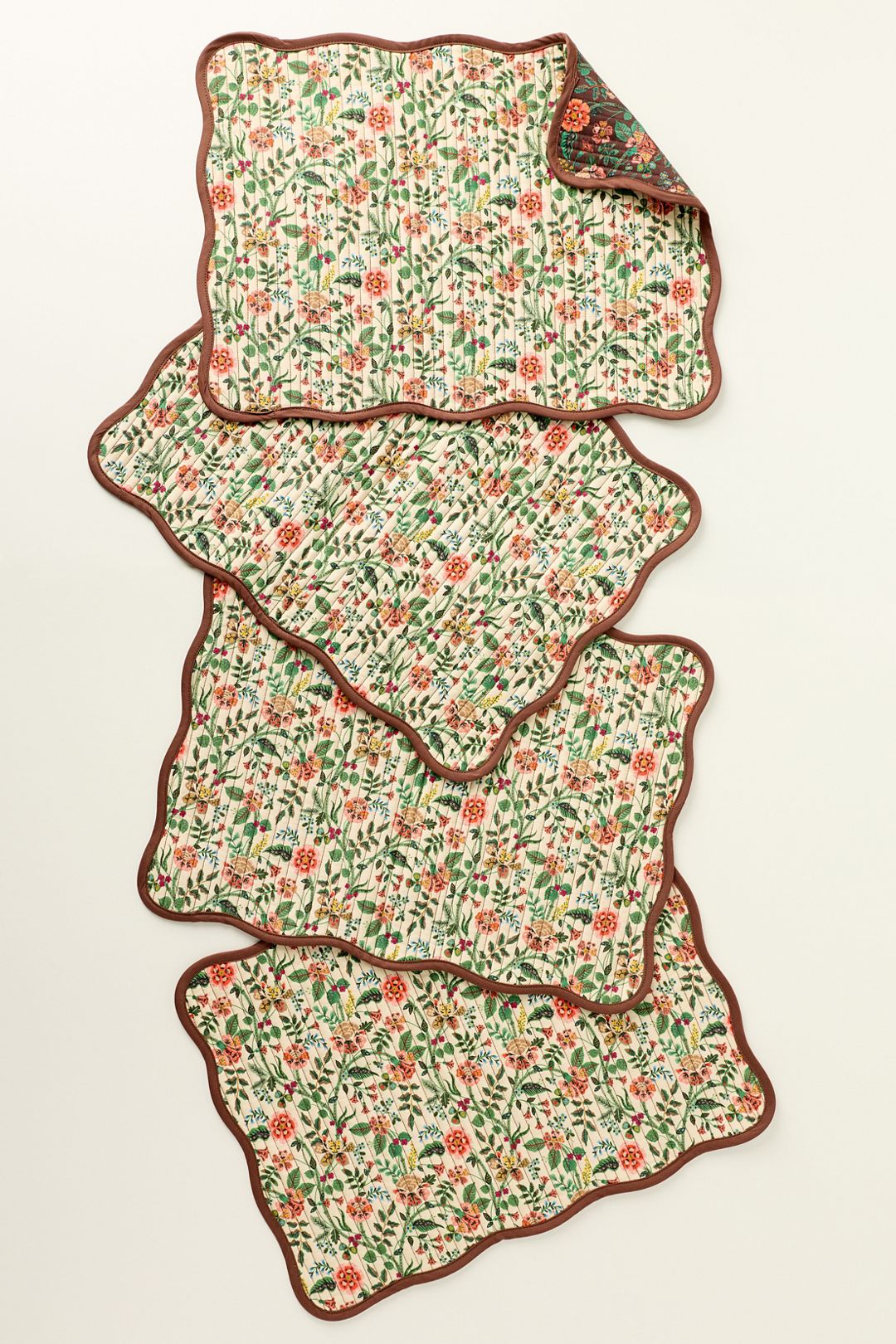 Rifle Paper Co. Gracie Cotton Placemats, Set of 4 - Brown, Set Of 4