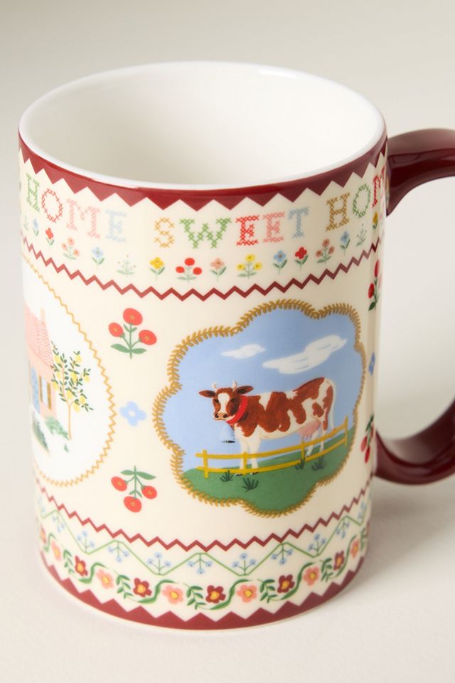 Rifle Paper Co. Home Sweet Home Porcelain Mug #2