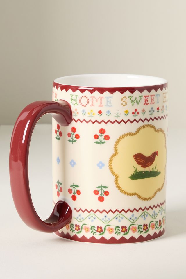 Rifle Paper Co. Home Sweet Home Porcelain Mug #1