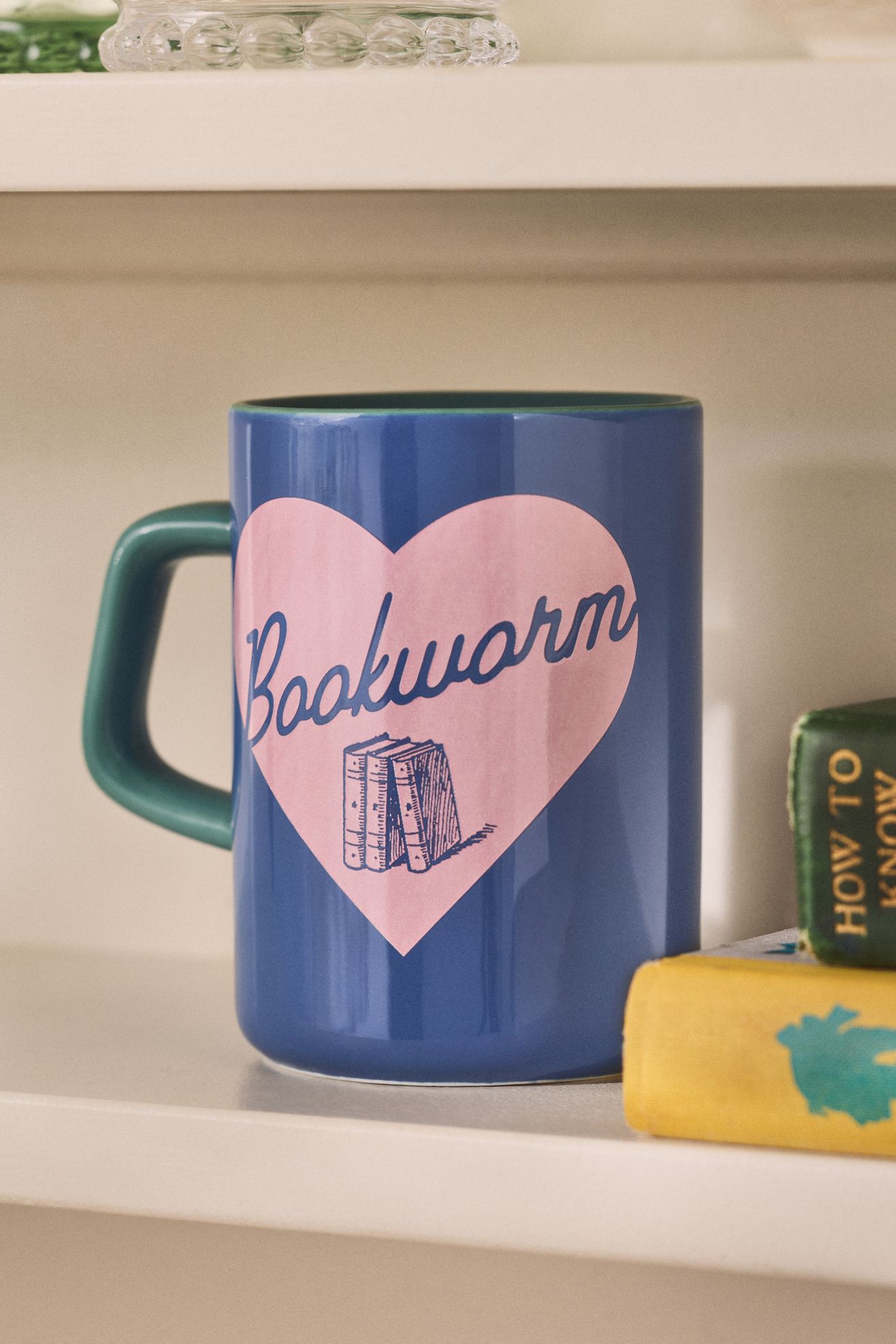 ban.do Ceramic Mug - Bookworm, Standard, One Size