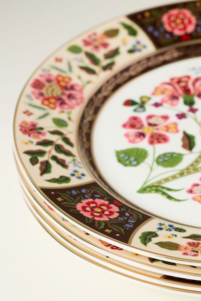 Rifle Paper Co. Gracie Porcelain Dinner Plates, Set of 4 #2