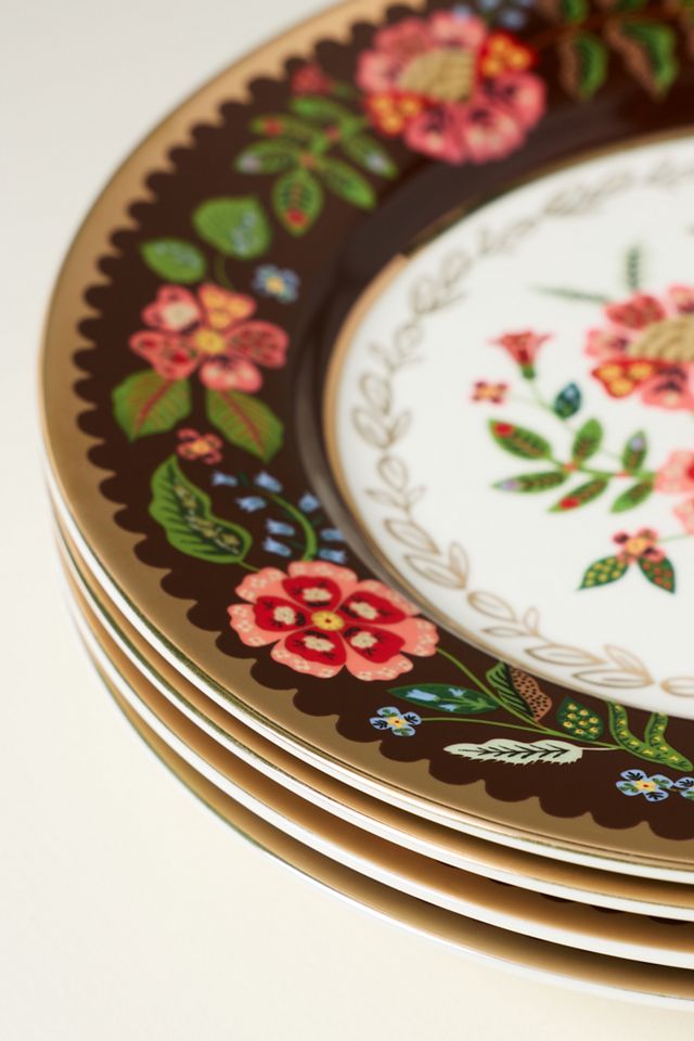 Rifle Paper Co. Gracie Dessert Plates, Set of 4 #2