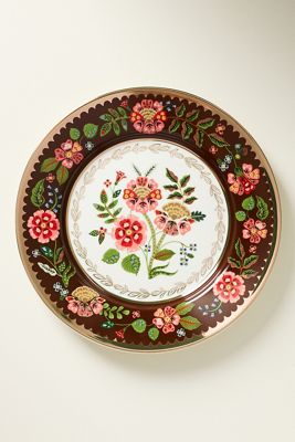 Rifle Paper Co. Gracie Dessert Plates, Set of 4