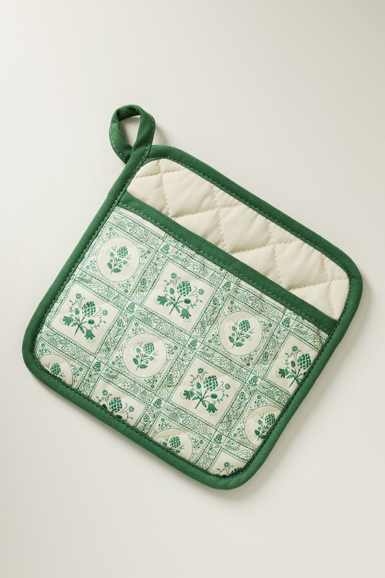 Rifle Paper Co. Artichoke Pot Holder - Green, Standard, One Size