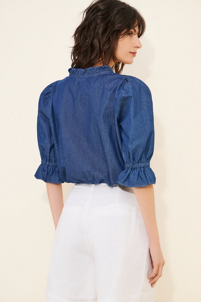 Toit Volant Alex Denim Top #2
