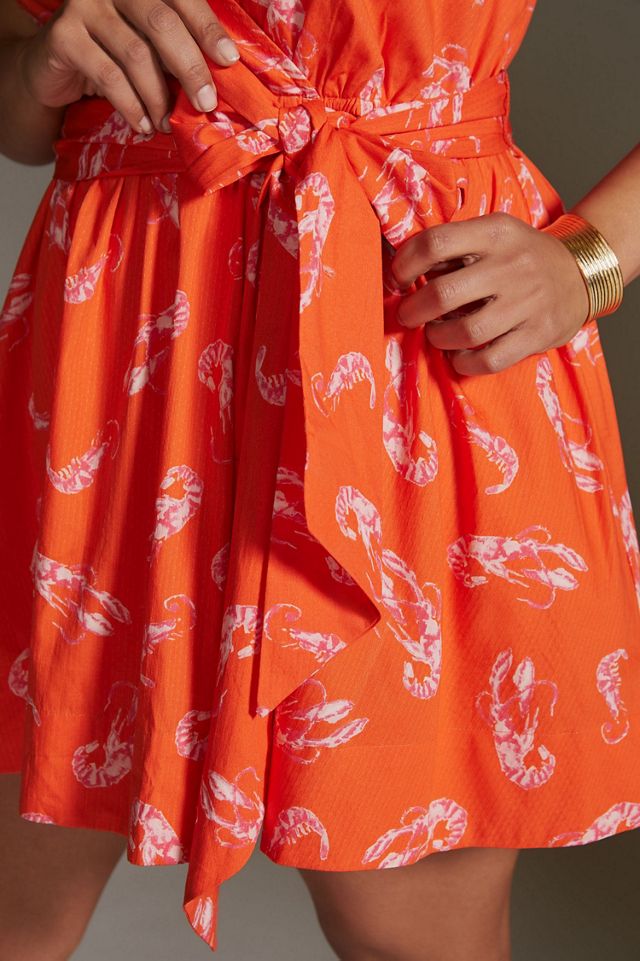 Maeve Mainely Lobster Wrap Dress #2