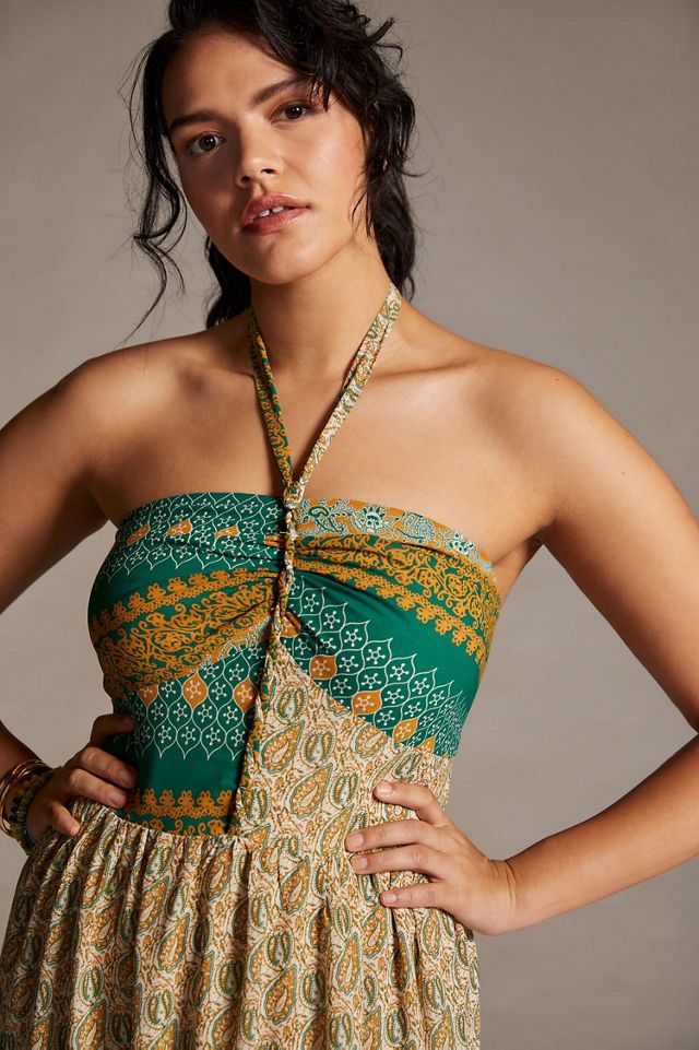 Tiny Twist Halter Maxi Dress #4