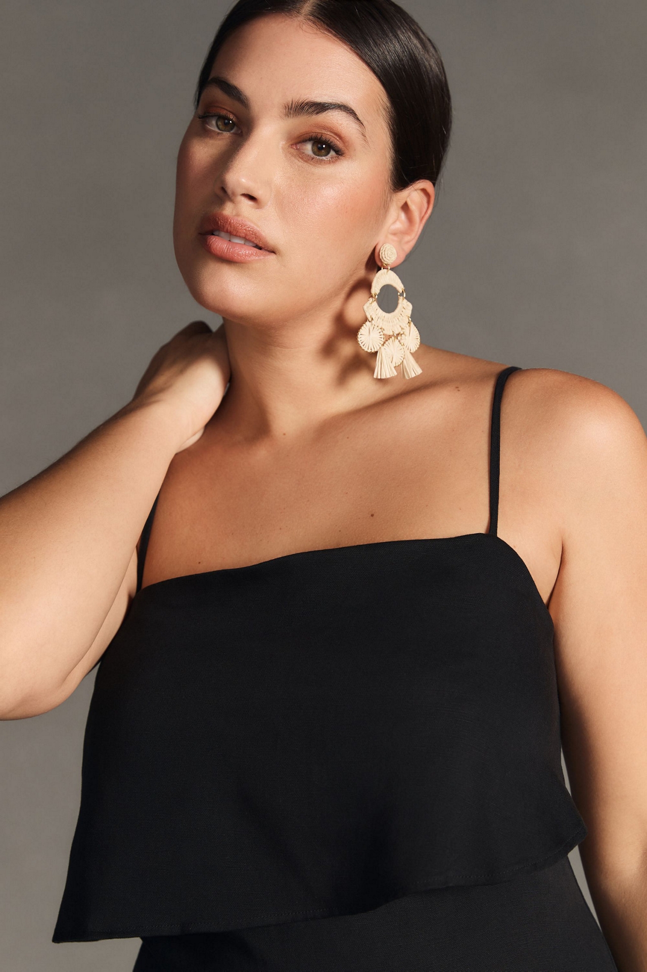Layered Top Midi Dress